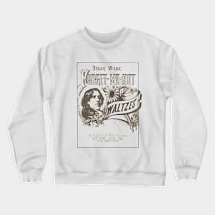 Oscar Wilde - Forget Me Not Crewneck Sweatshirt